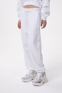 PANTALONE JOGGER IN FELPA CON POLSINO AL FONDO