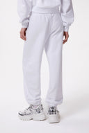PANTALONE JOGGER IN FELPA CON POLSINO AL FONDO