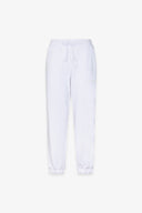 PANTALONE JOGGER IN FELPA CON POLSINO AL FONDO