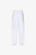 PANTALONE JOGGER IN FELPA CON POLSINO AL FONDO