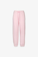 PANTALONE JOGGER IN FELPA CON POLSINO AL FONDO