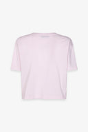 T-SHIRT CROP PARICOLLO MEZZA MANICA
