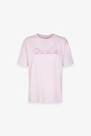 T-SHIRT PARICOLLO MEZZA MANICA CON RICAMO