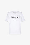 T-SHIRT PARICOLLO MEZZA MANICA CON RICAMO