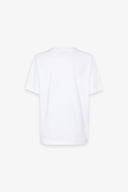T-SHIRT PARICOLLO MEZZA MANICA CON RICAMO