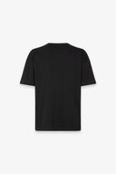 T-SHIRT PARICOLLO MEZZA MANICA CON RICAMO