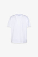 T-SHIRT PARICOLLO MEZZA MANICA CON APPL. STRASS