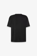 T-SHIRT PARICOLLO MEZZA MANICA CON STRASS TERMO