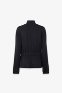 FELPA ALLZIP IN INTERLOCK CON PENDENTE LOGATO