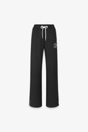 PANTALACCIO DRITTO MORBIDO CON COULISSE IN VITA E TASCHE ALLA FRANCESE