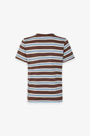 T-SHIRT PARICOLLO MEZZA MANICA CON APPLICAZIONE LOGO