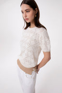 GIROCOLLO M/M  IN MAGLIA TRAFORATA