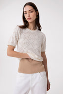 GIROCOLLO M/M  IN MAGLIA TRAFORATA