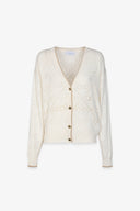 CARDIGAN IN MAGLIA TRAFORATA