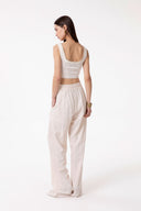 PERFORATED KNIT TOP