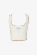 PERFORATED KNIT TOP