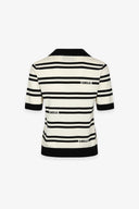 POLO IN MAGLIA A RIGHE
