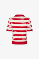 POLO IN MAGLIA A RIGHE