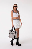 KNIT CROP TOP WITH FINISHING DETAIL