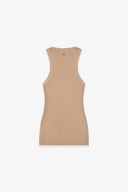 CANOTTA IN MAGLIA RIFINITURE LUREX SCOLLO VOGATORE