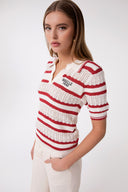 POLO IN MAGLIA PUNTO MOSSO