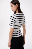 MAGLIA PORTALOGO A RIGHE