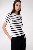 MAGLIA PORTALOGO A RIGHE
