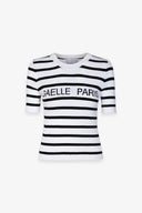 MAGLIA PORTALOGO A RIGHE