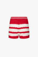SHORTS IN MAGLIA A RIGHE