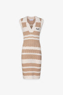 POLO NECK KNIT DRESS