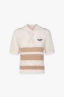 POLO IN MAGLIA A RIGHE