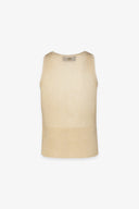 TOP IN MAGLIERIA LUREX CON PENDENTE