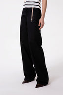 PANTALONE DRITTO IN COTONE CON ACCESSORIO TREKKING