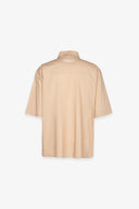 CAMICIA OVER MEZZA MANICA IN COTONE
