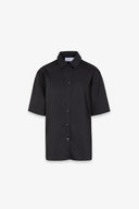 CAMICIA OVER MEZZA MANICA IN COTONE