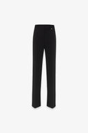 PANTALONE A VITA ALTA IN CADY