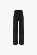 PANTALONE A VITA ALTA IN CADY