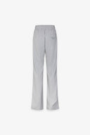 PANTALACCIO GESSATO CON RICAMO SUL RETRO TASCA