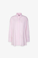 CAMICIA MANICA LUNGA CON APERTURA SUL RETRO IN POPELINE