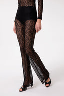 LEGGINGS FLARE IN PIZZO