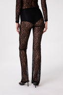 LEGGINGS FLARE IN PIZZO