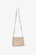 MINI SHOULDER STRAP RAFIA LUREX