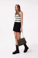 REGULAR SHOULDER STRAP RAFIA LUREX