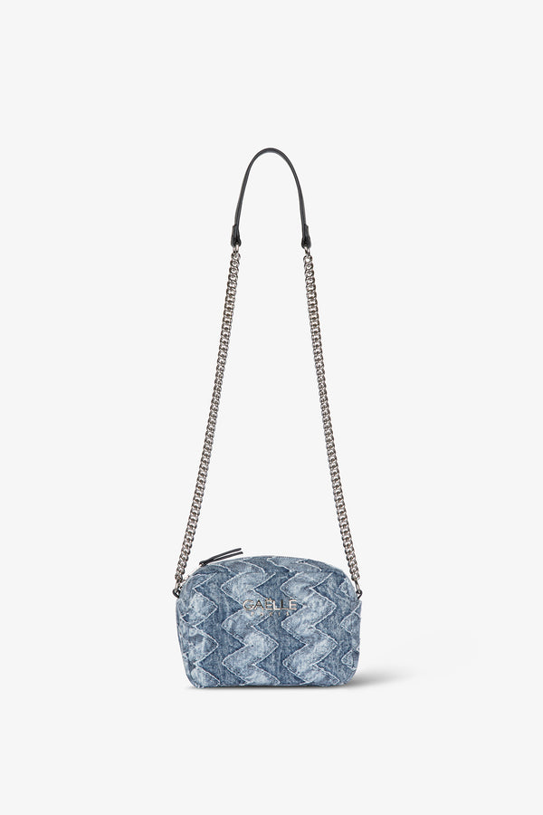 Mini camera bag denim – Gaëlle Paris