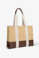 MAXI SHOPPER CON MANICI JACQUARD
