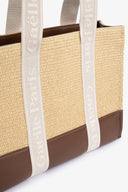 MAXI SHOPPER CON MANICI JACQUARD