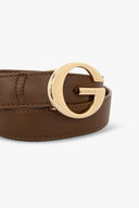REGULAR BELT FIBBIA MAXI G ORO