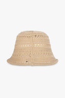 CAPPELLO INTRECCIATO LOGO IN METALLO