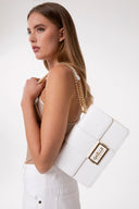 REGULAR SHOULDER STRAP MINI METAL LOGO