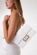 REGULAR SHOULDER STRAP MINI METAL LOGO